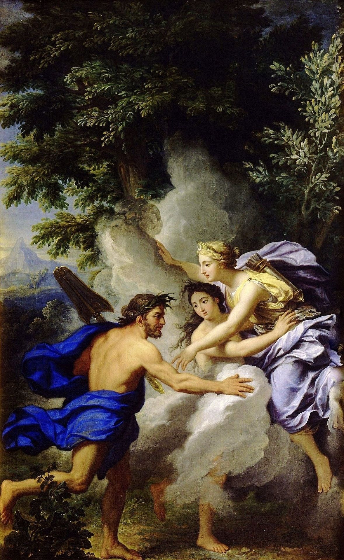 Alpheus and Arethusa. 1688. Rene Antoine Houasse.