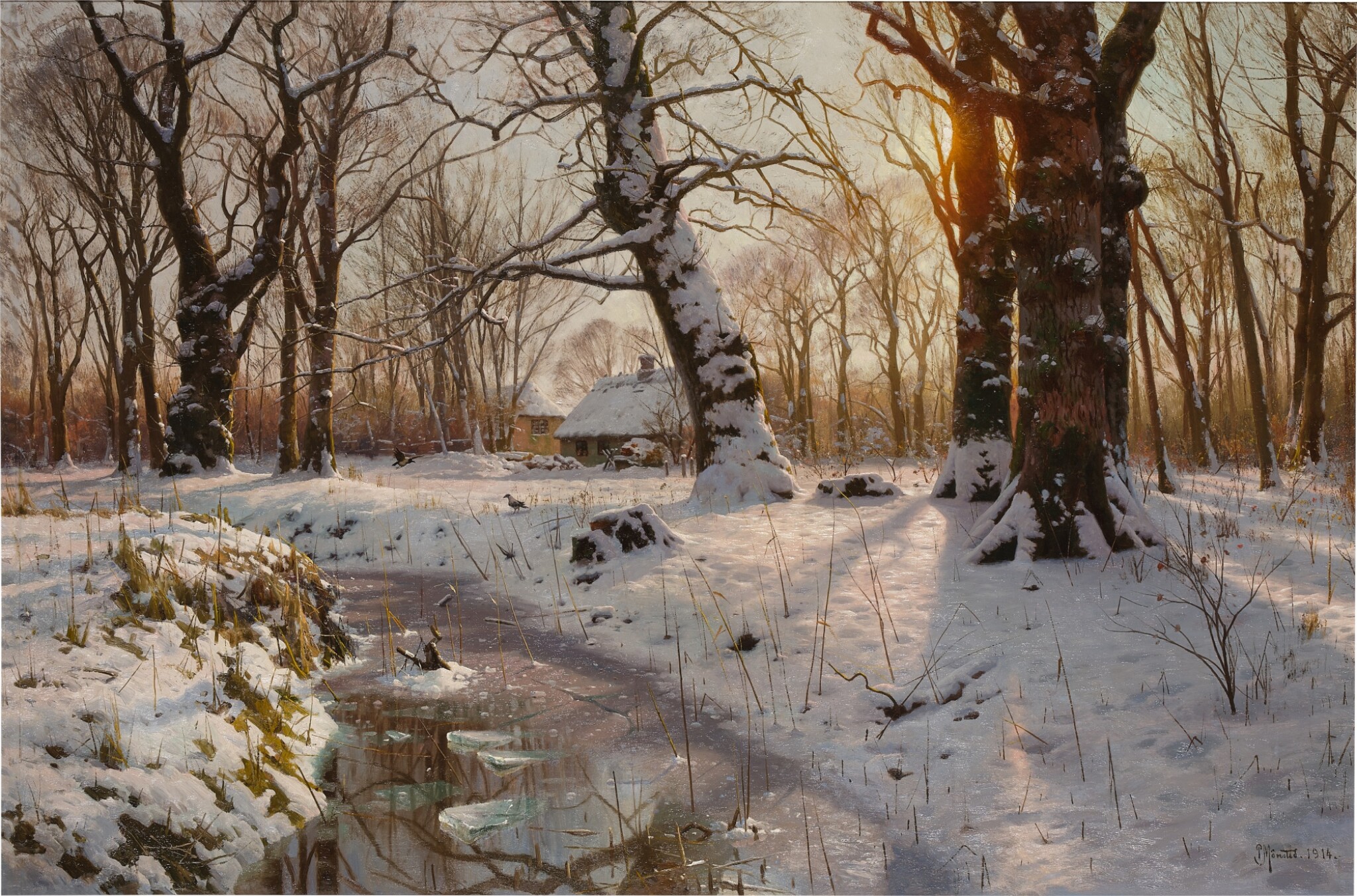 Winter Painting by Peder Mork Monsted.jpeg