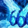 fuoco blu 666