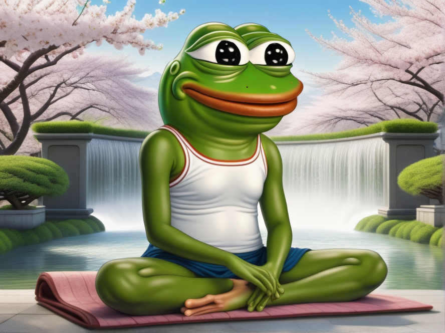 Pepe meditating.png